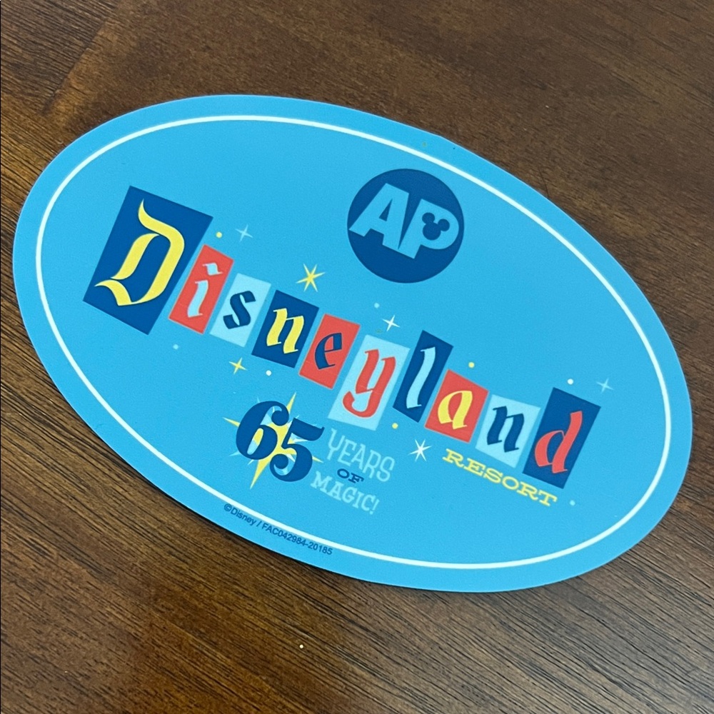 Disneyland 65th Anniversary AP Magnet